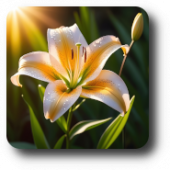 Picture of a single lilly