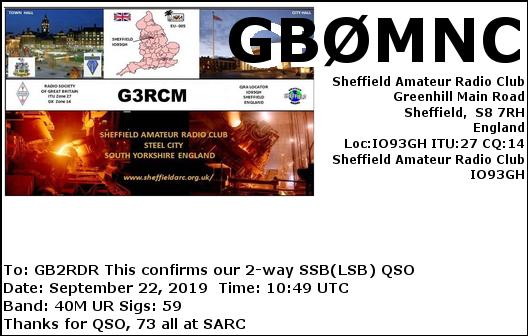 eQSL Card 11